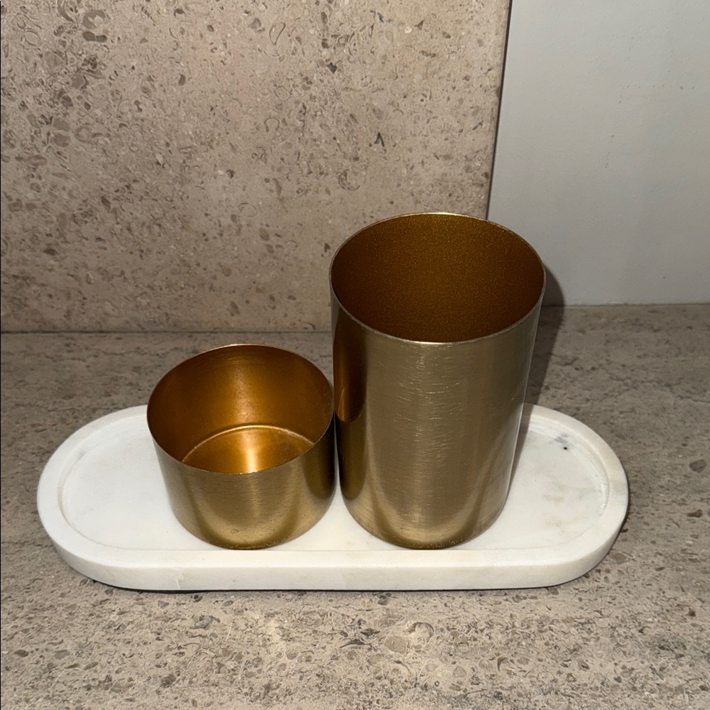 Threshold Gold Desk Organizer Set - Picture 2 of 9